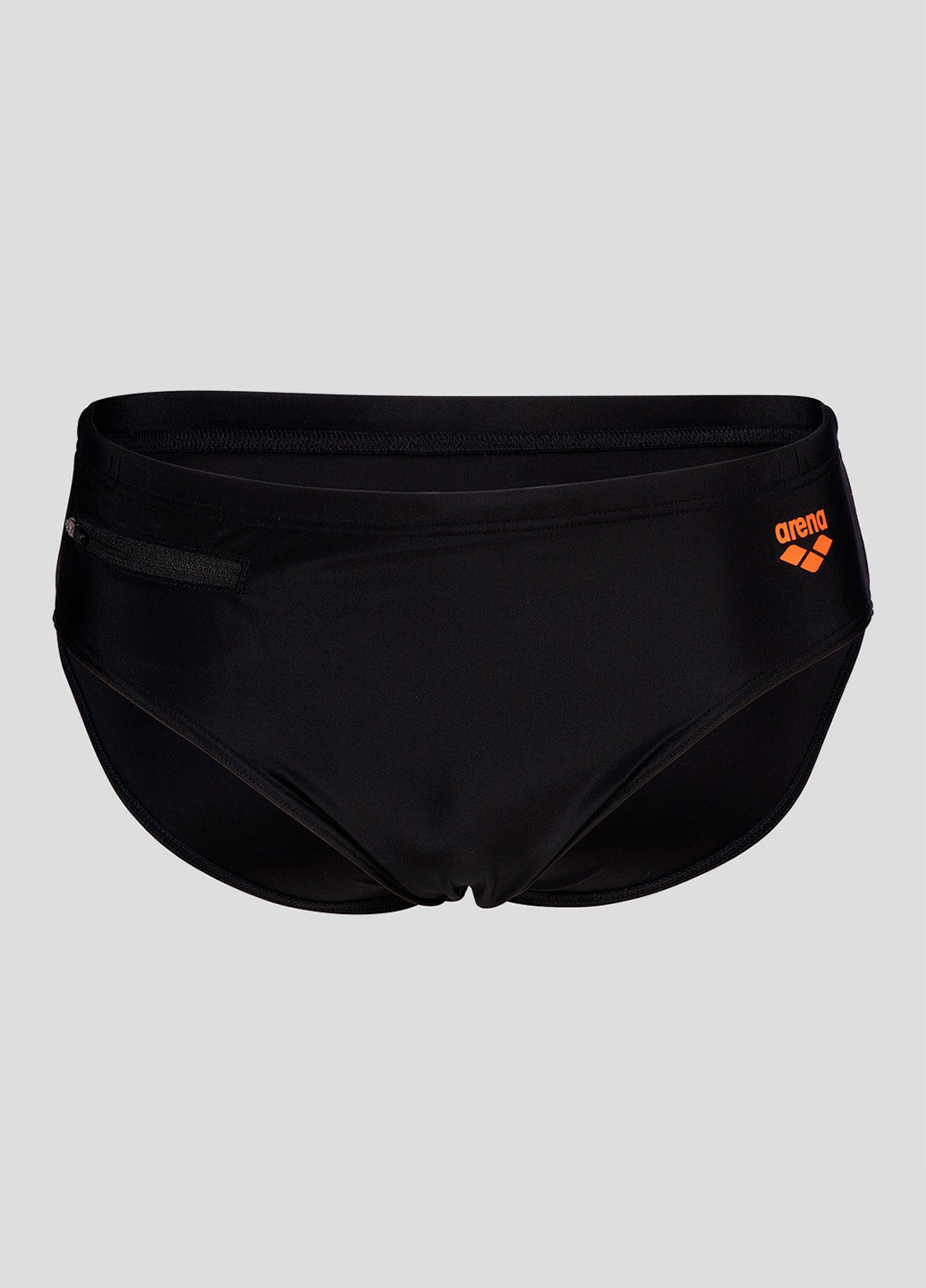 Мужские черные пляжные плавки брифы Arena