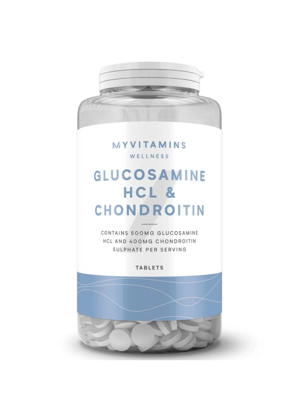 Глюкозамін хондроїтин для суглобів, зв'язок та хрящів Glucosamine HCL Chondroitin 900mg - 120 Tab My Protein (254792054)