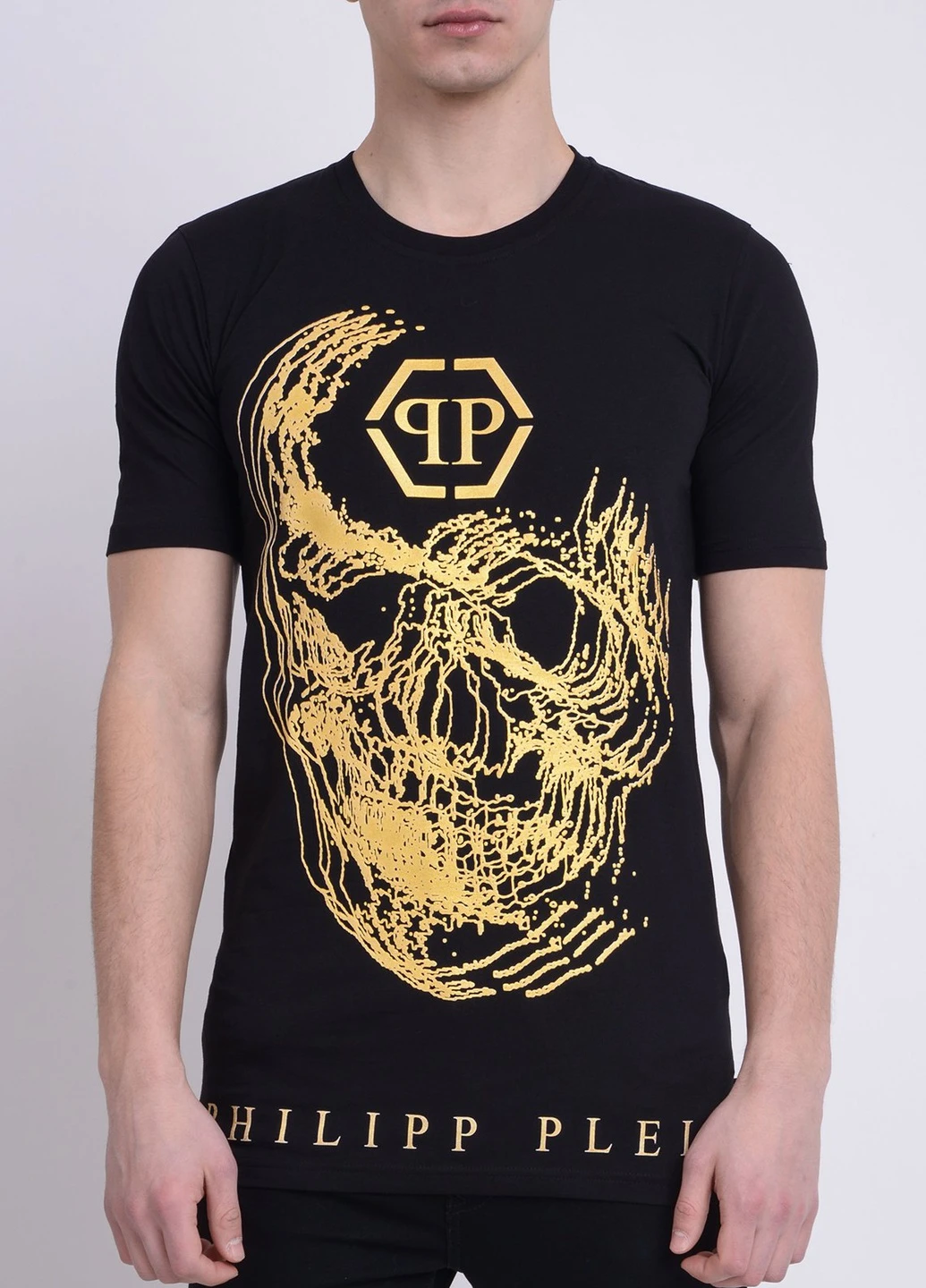 Чорна футболка Philipp Plein