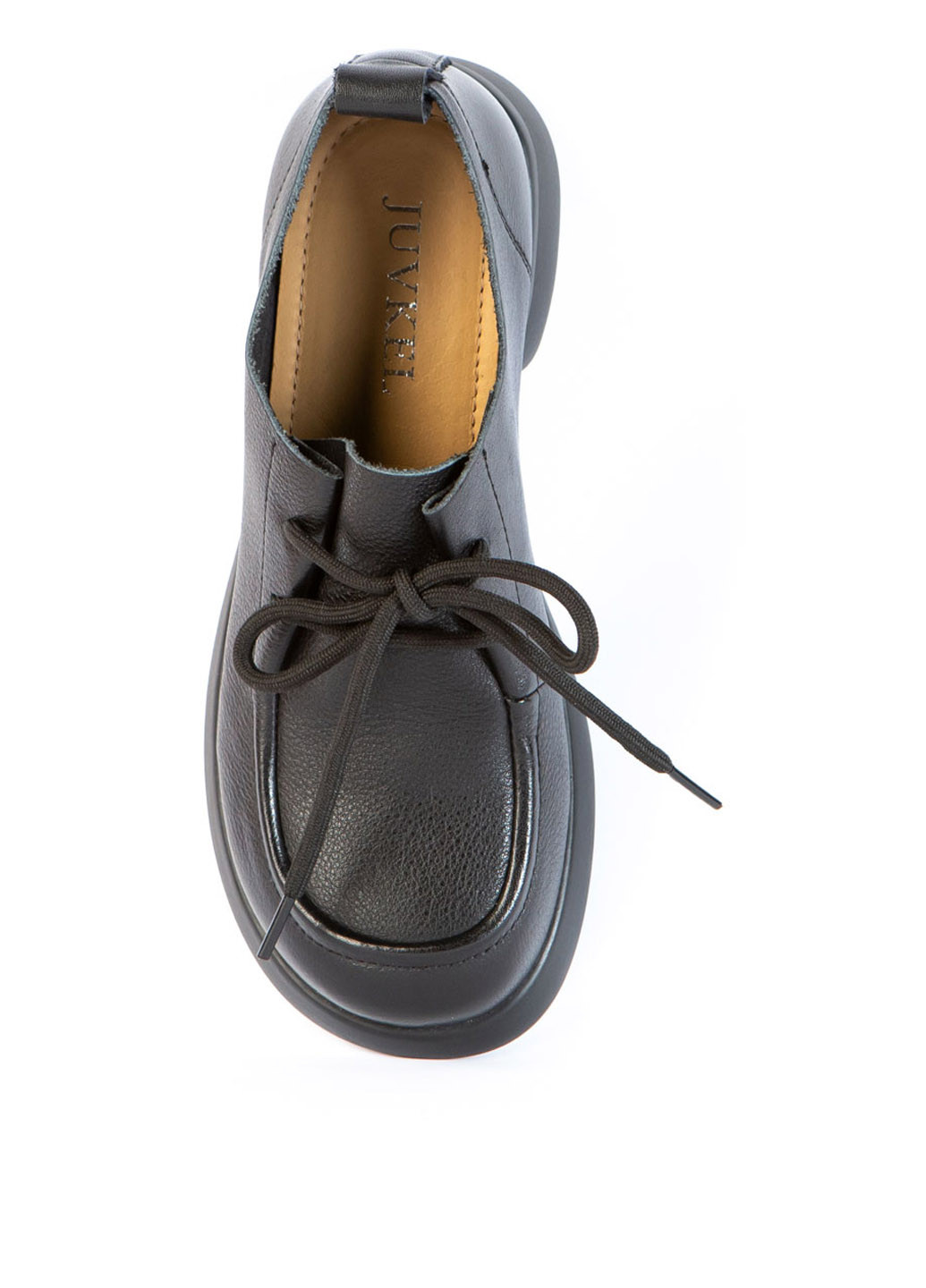 Juvkel Туфлі дербі чорний з натуральна шкіра, — демісезон (311256794)