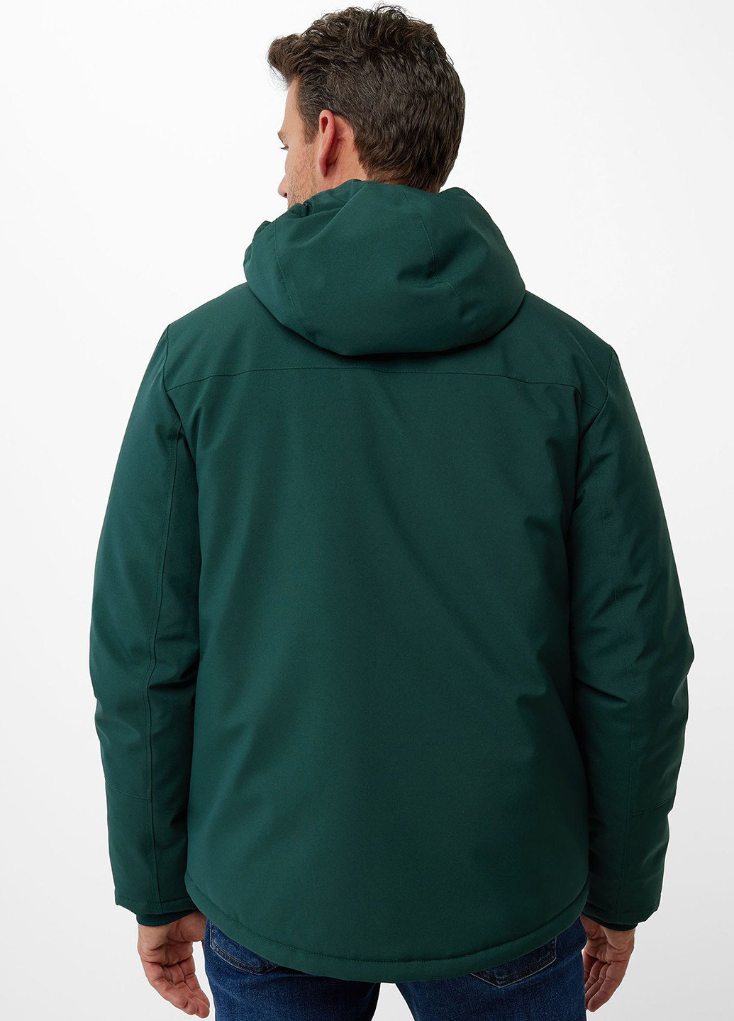Темно-зелена демісезонна куртка Mexx