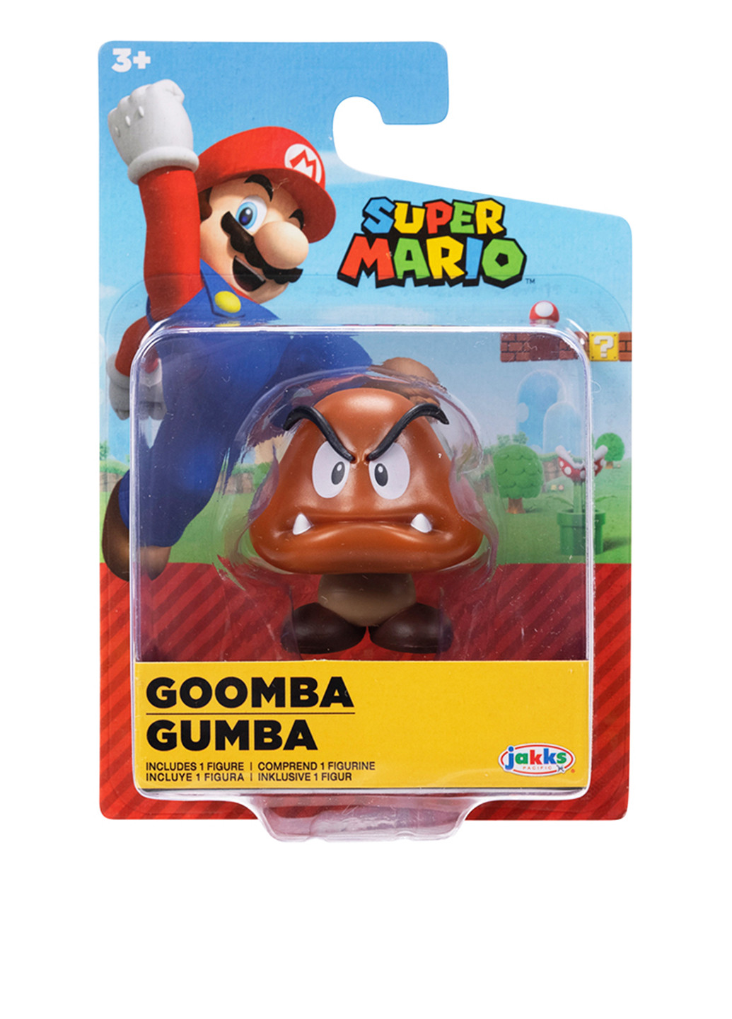 Игровая фигурка с артикуляцией Гумба, 6 см Super Mario (258305475)