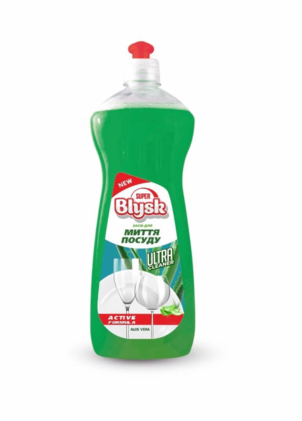 Засіб для миття посуду Aloe Vera 500мл Super Blysk (254868674)