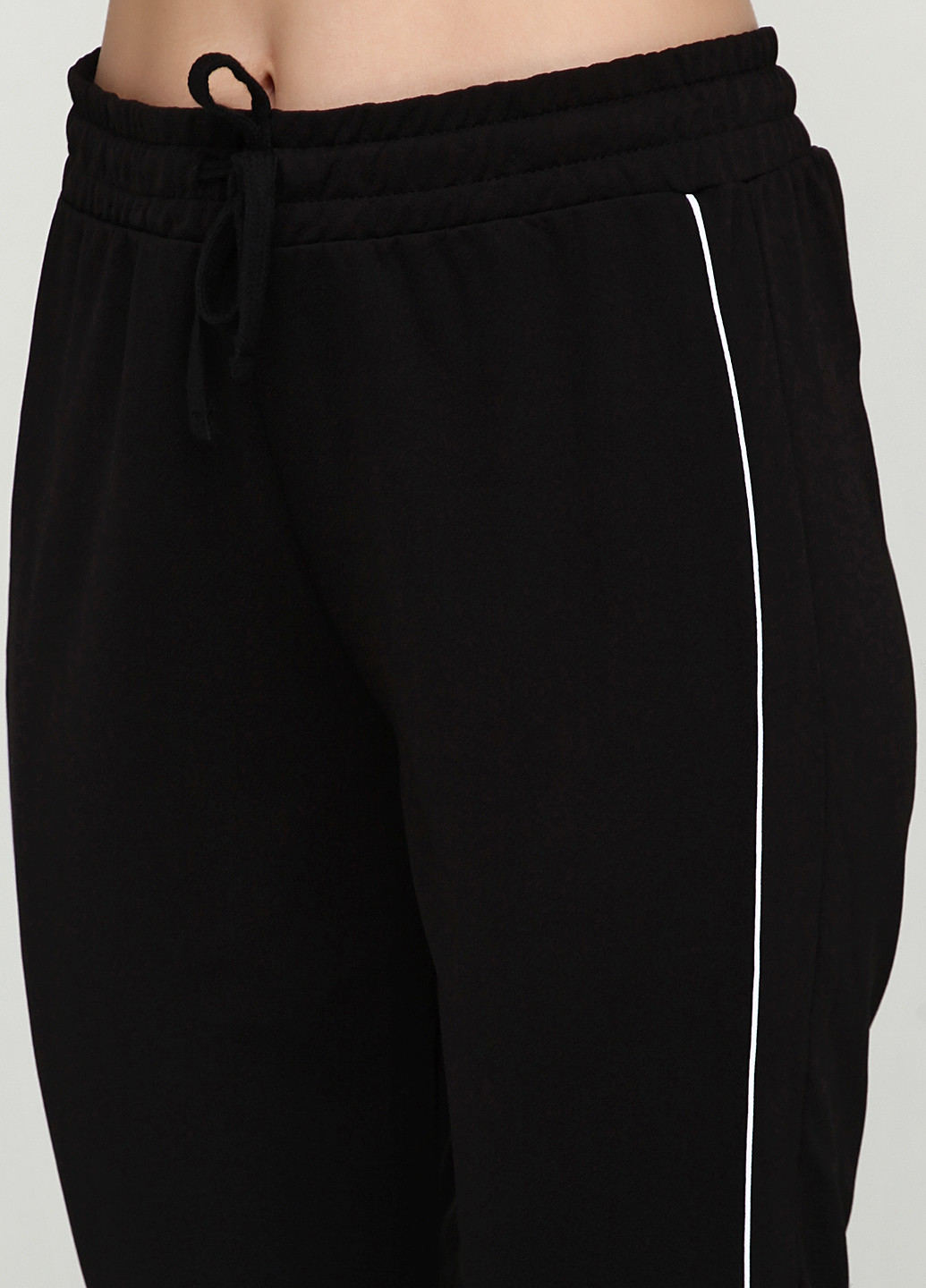 Черные спортивные демисезонные брюки C&A
