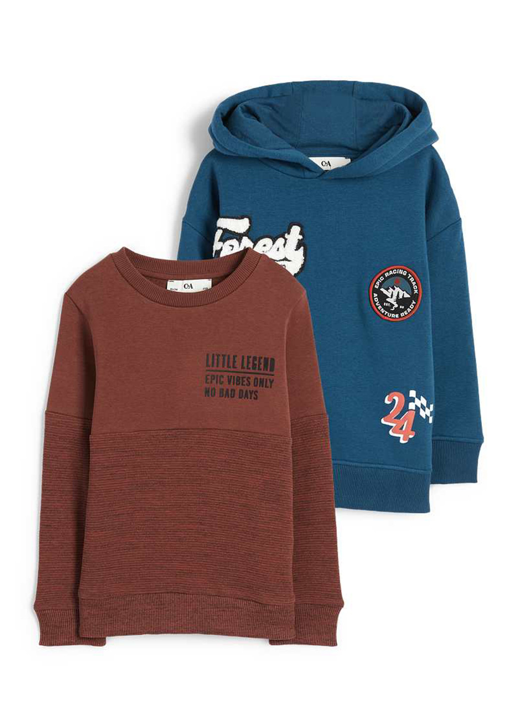 Комбінований демісезонний комплект (худі, світшот) C&A