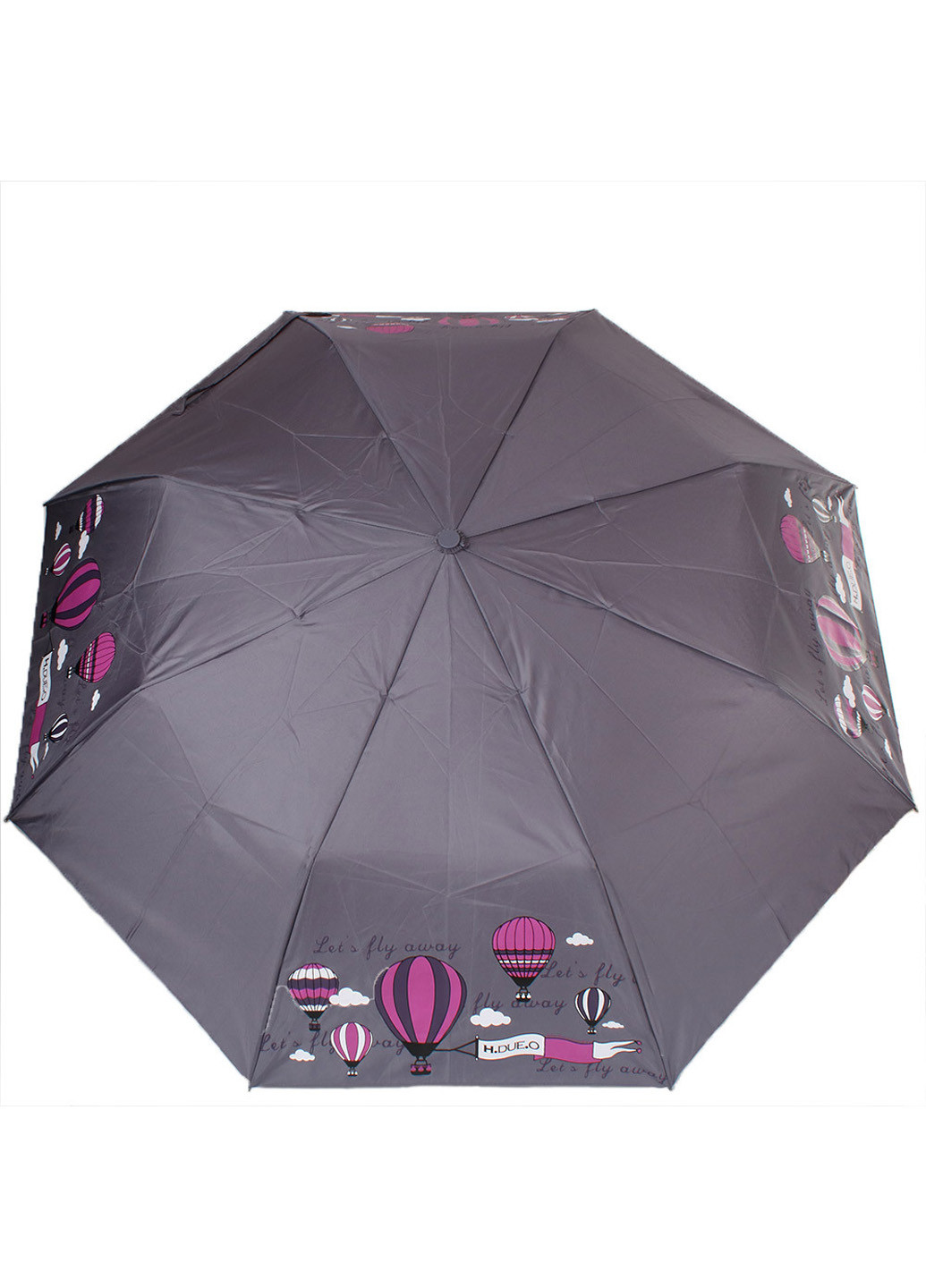 Женский складной зонт полуавтомат 97 см H.DUE.O (194317881)