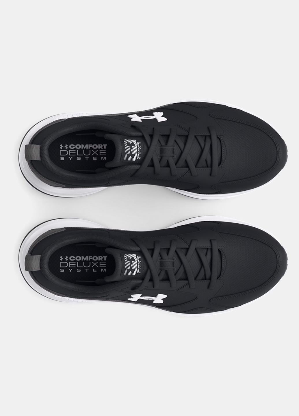 Черные демисезонные кроссовки Under Armour /UA Charged Edge