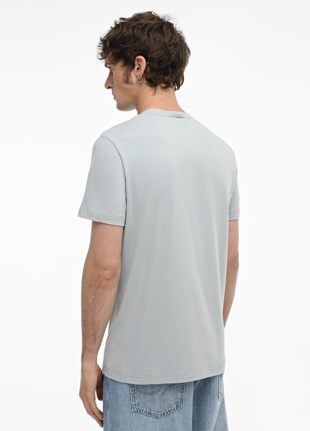 Сіро-зелена футболка Promin