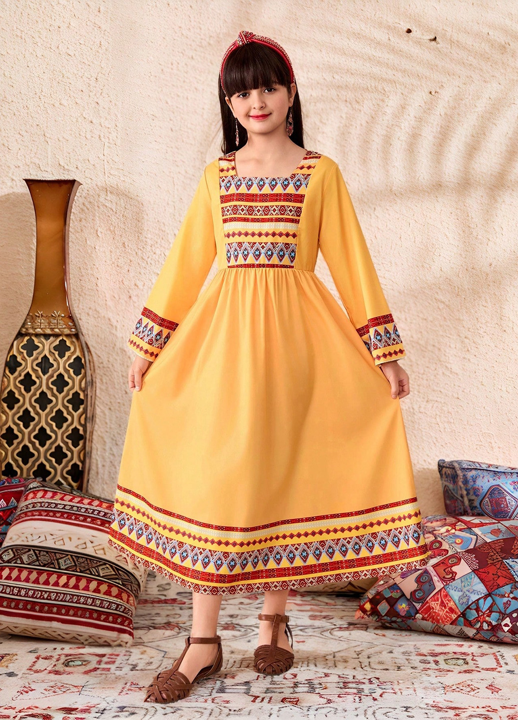 Жовта сукня SHEIN (367748173)
