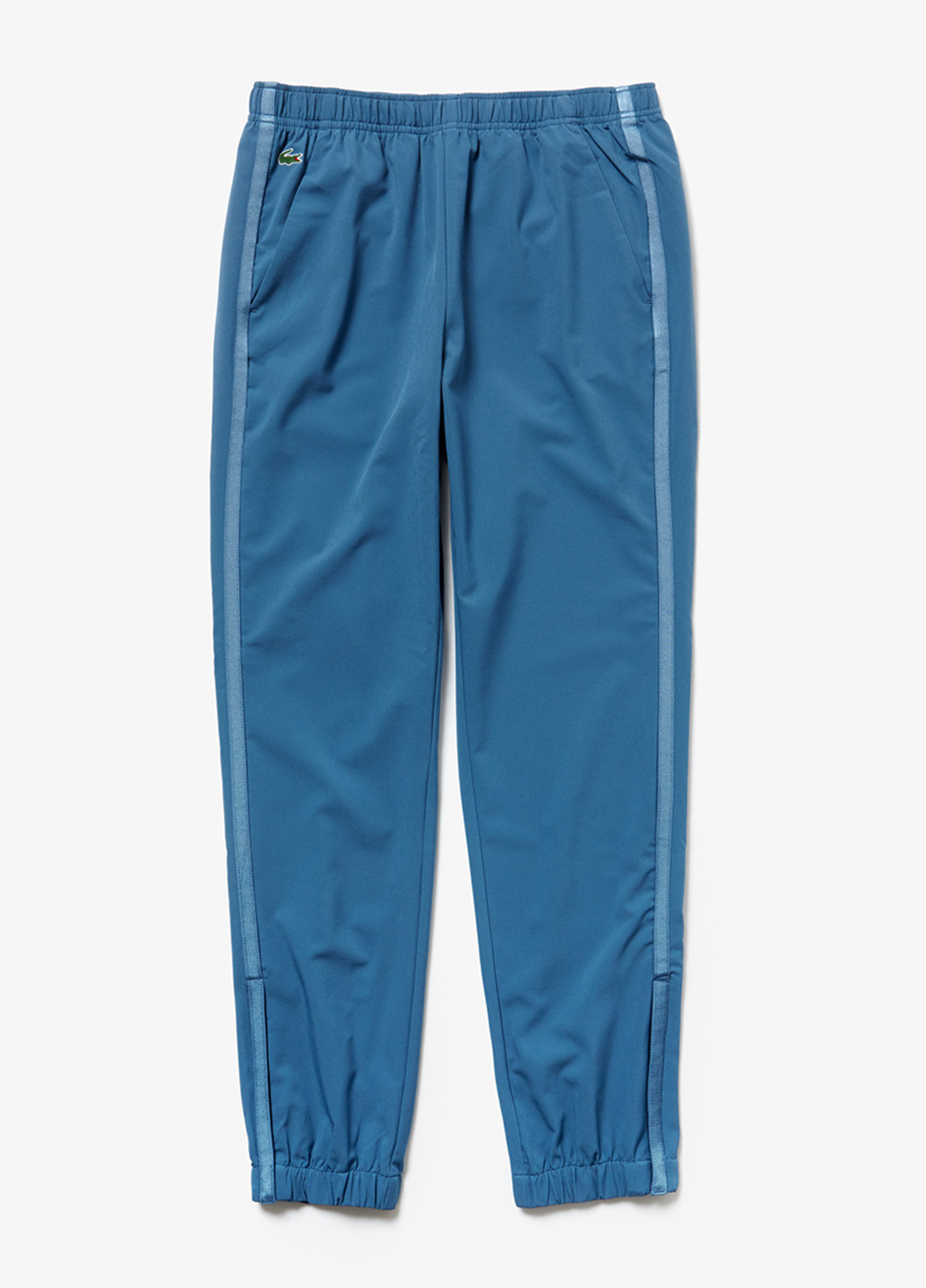 Голубые спортивные демисезонные джоггеры брюки Lacoste