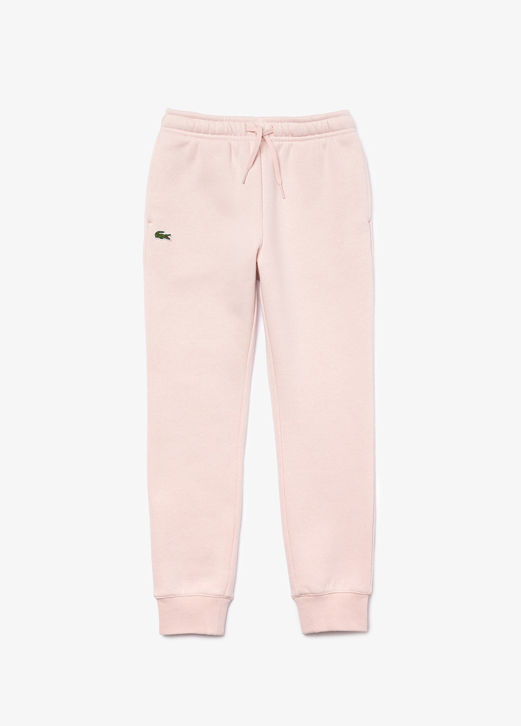 Светло-розовые спортивные демисезонные джоггеры брюки Lacoste