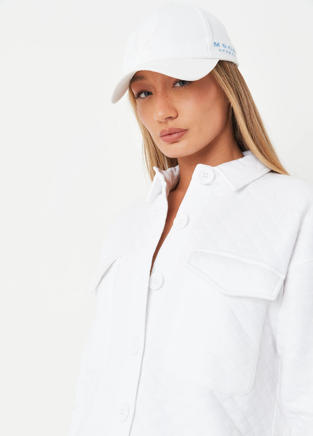 Білий кежуал сукня сукня-сорочка Missguided однотонна