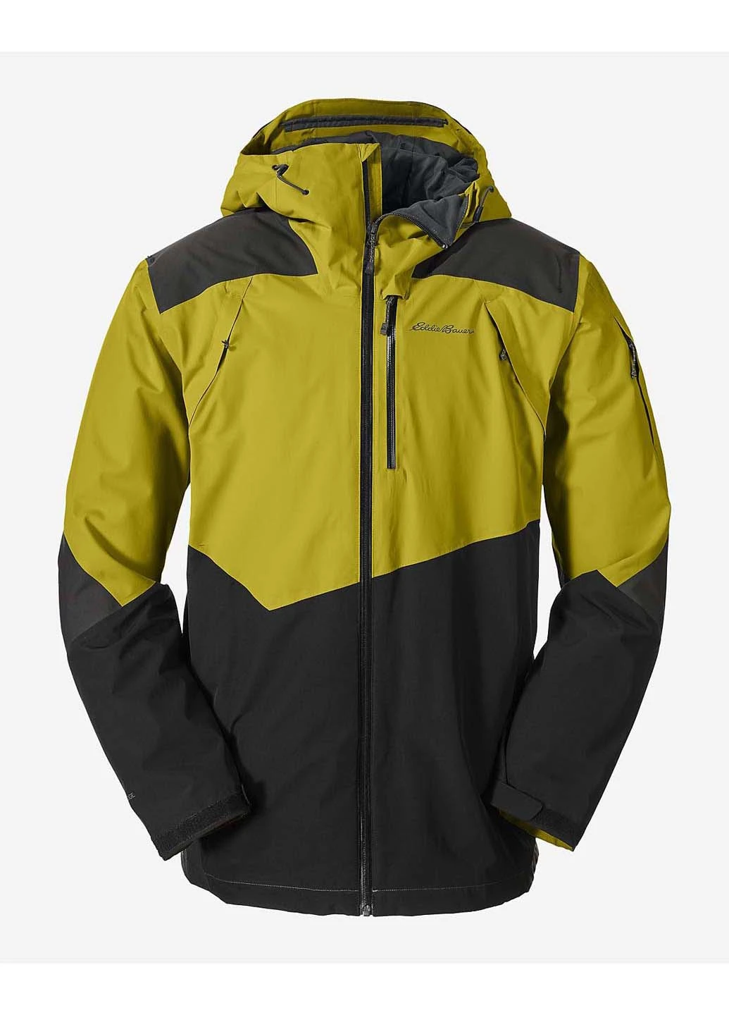 Желтая зимняя куртка Eddie Bauer