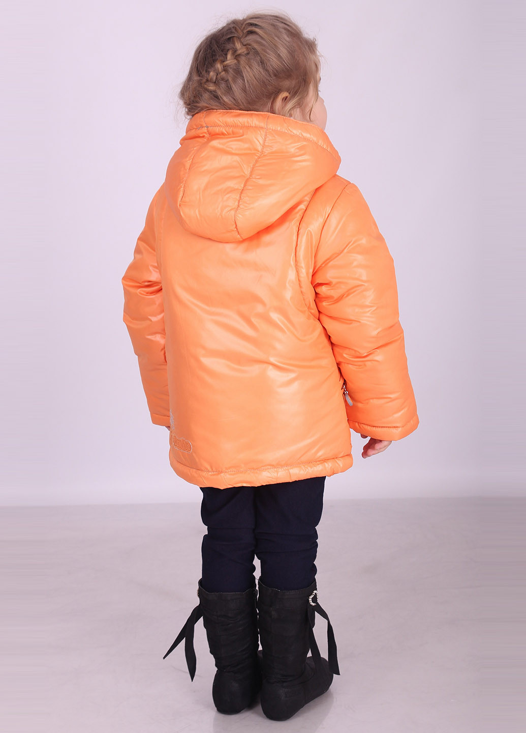 Оранжевая демисезонная куртка Donilo