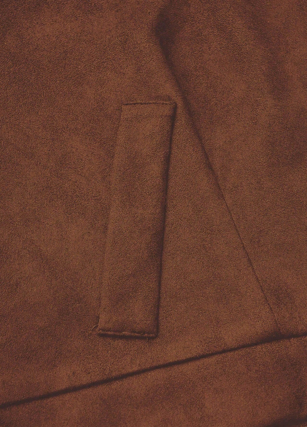 Коричнева демісезонна куртка косуха SHEIN