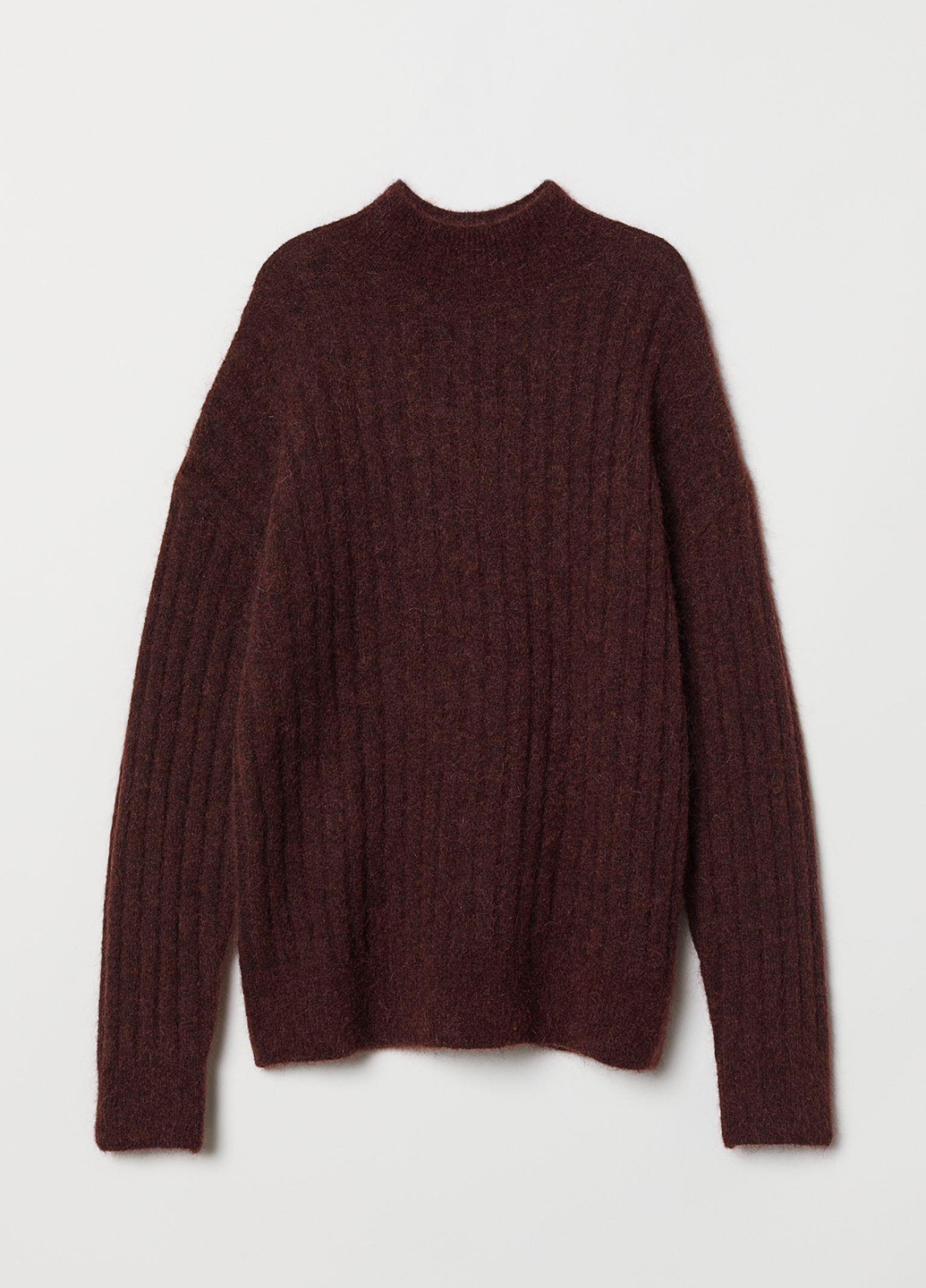 Темно-бордовый демисезонный свитер H&M