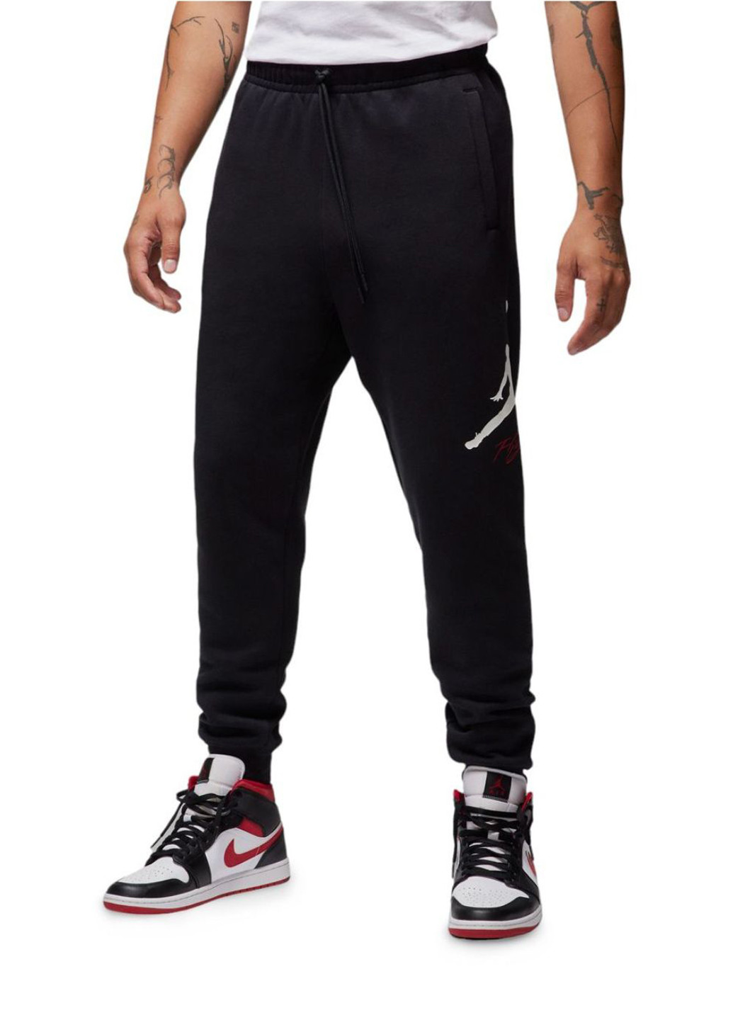 Черные спортивные демисезонные джоггеры брюки Jordan