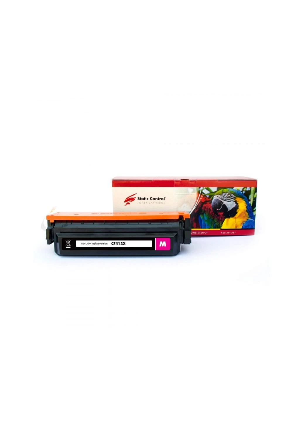 Картридж Static Control (002-01-LF413X) Vinga HP CF413X (410X), Canon 046H magenta Parrot (247616370)