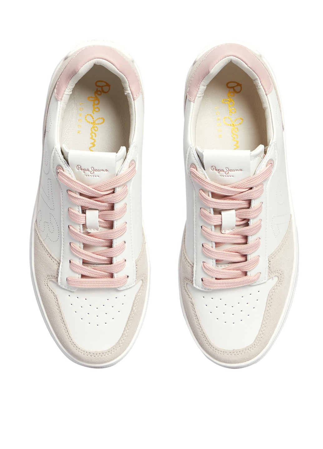 Кроссовки Pepe Jeans белые всесезоны (307149232)