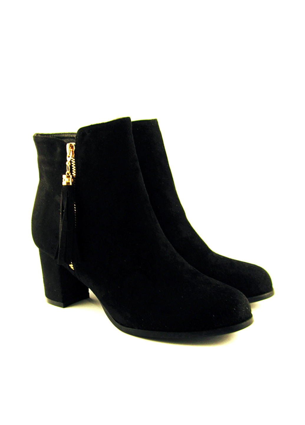 Осенние ботинки Top Shoes с кисточками из искусственной замши