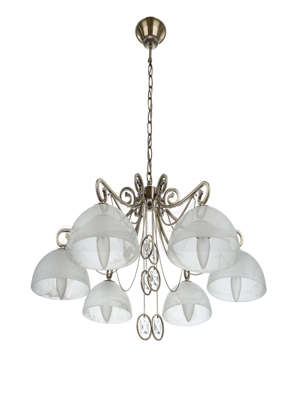 BKL-495S/6 E27 AB люстра Brille (185459137)