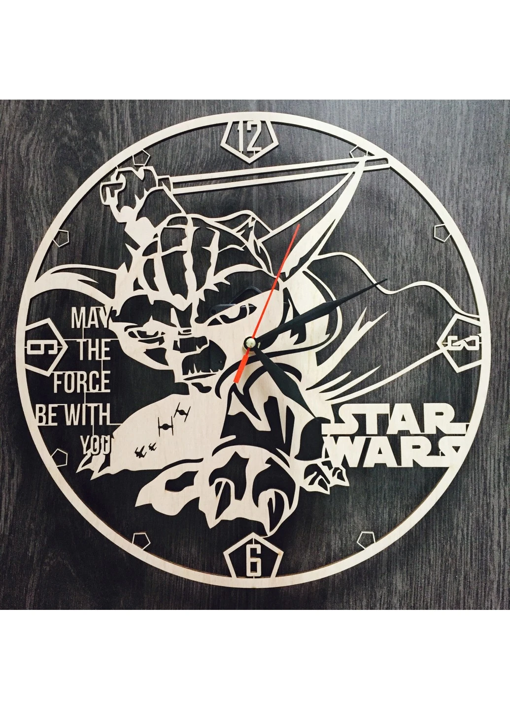 Необычные настенные часы «Star Wars» 7Arts (253567328)