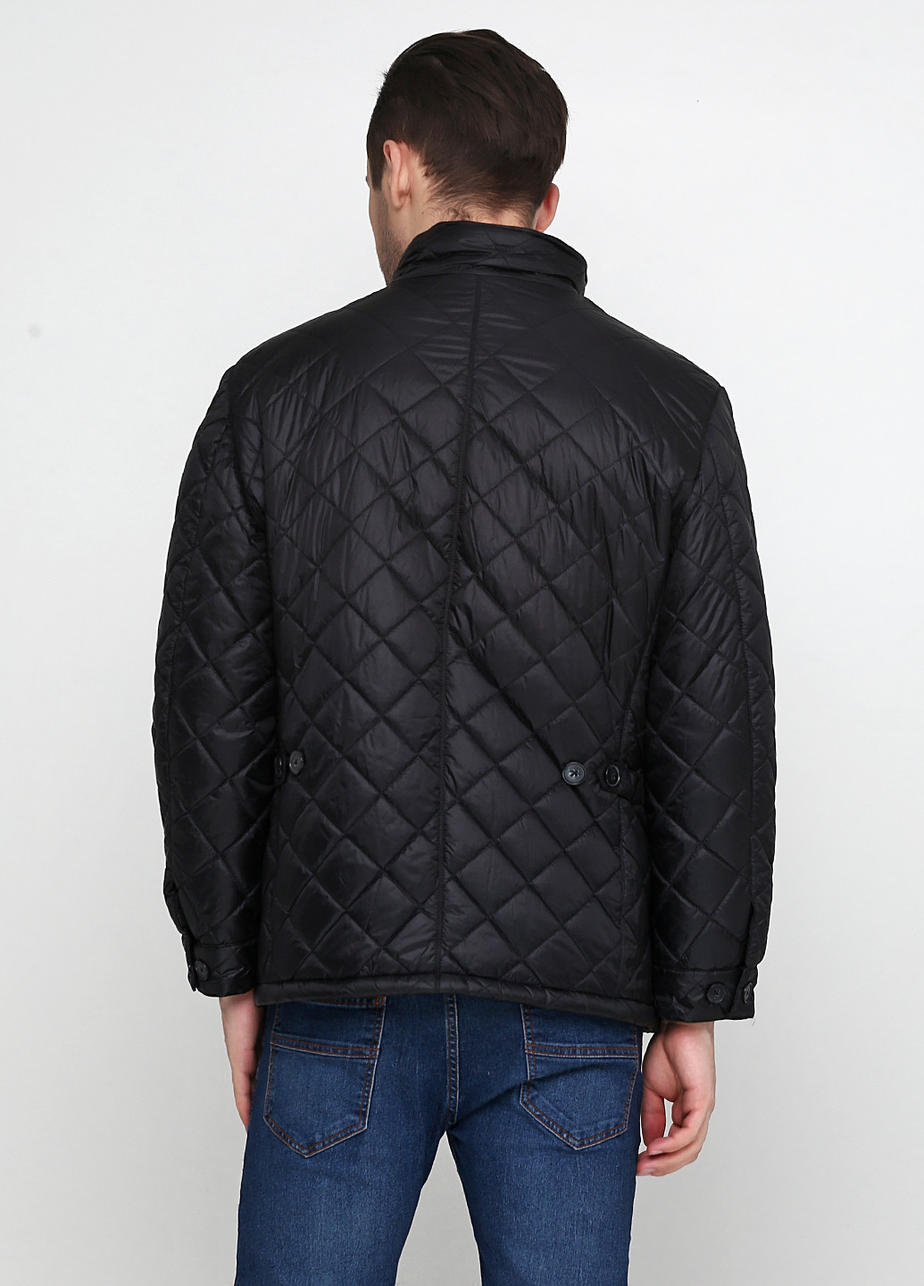 Черная демисезонная куртка Robert Red