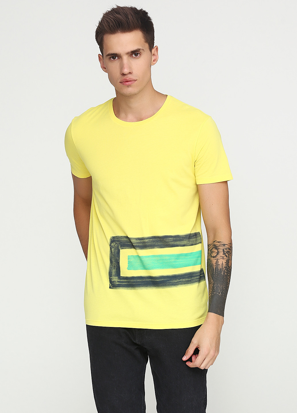 Жовта футболка United Colors of Benetton