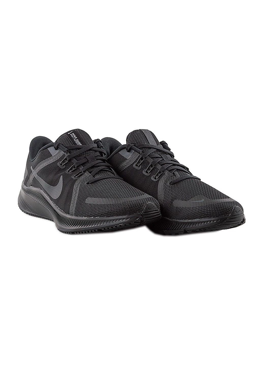 Чорні кросівки quest 4 демісезон Nike