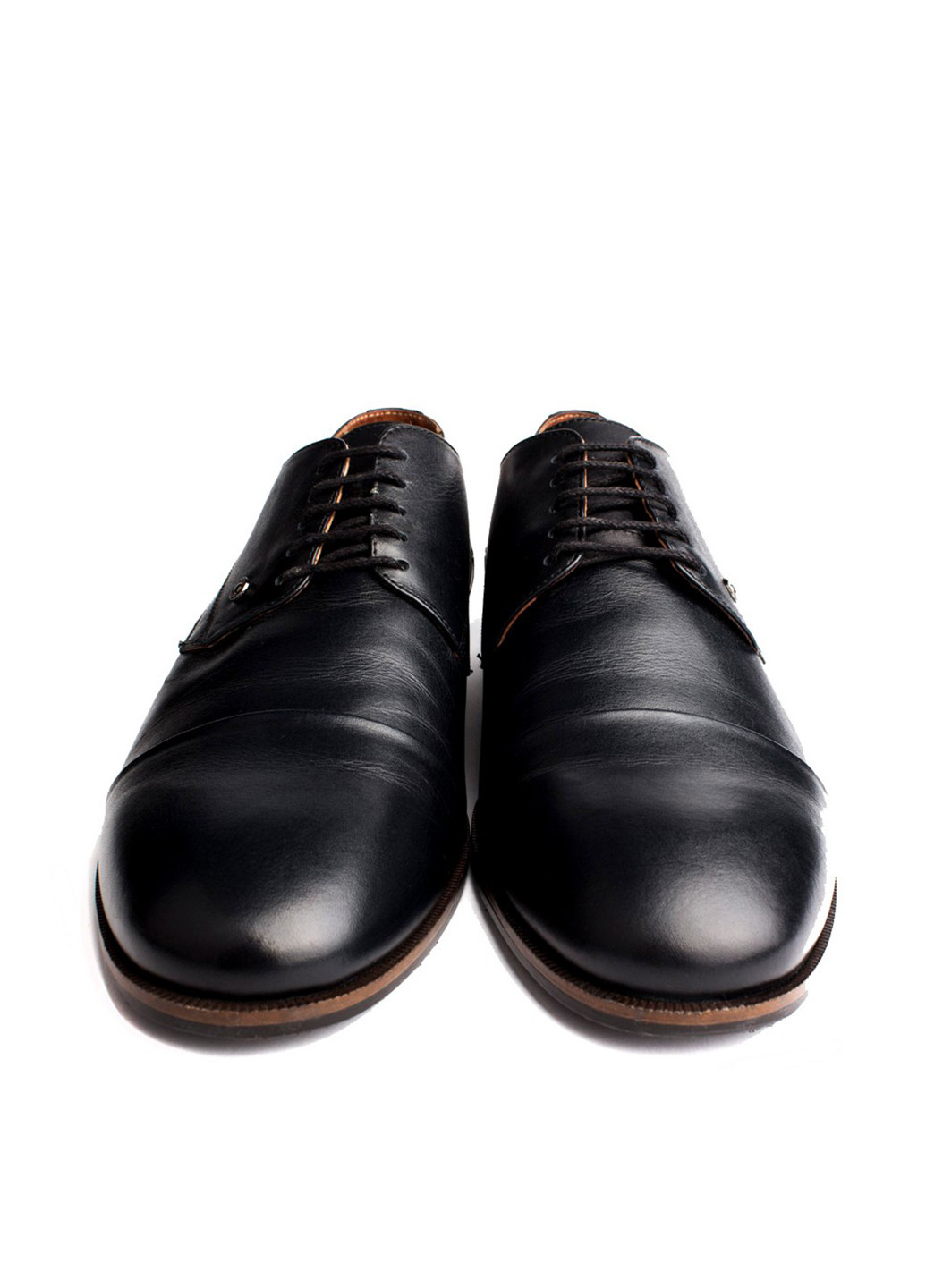 Черные классические туфли Mida на шнурках