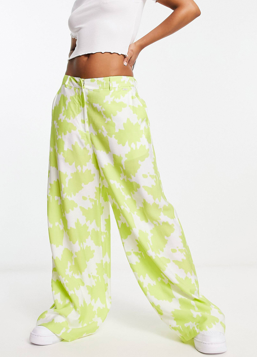 Зеленые кэжуал летние прямые брюки Armani Exchange