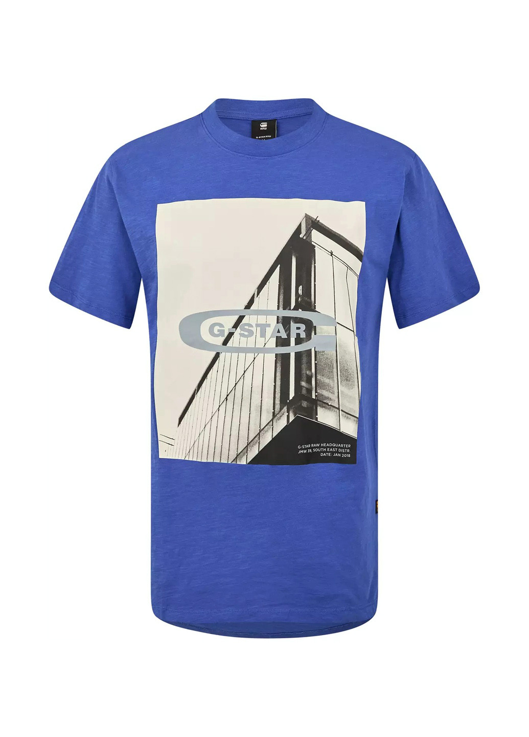 Синя футболка G-Star Raw