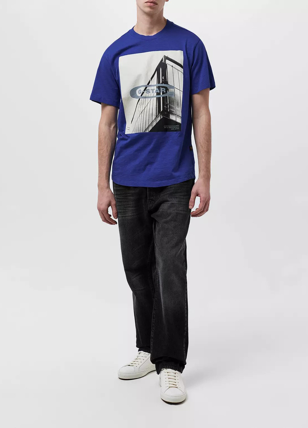 Синя футболка G-Star Raw