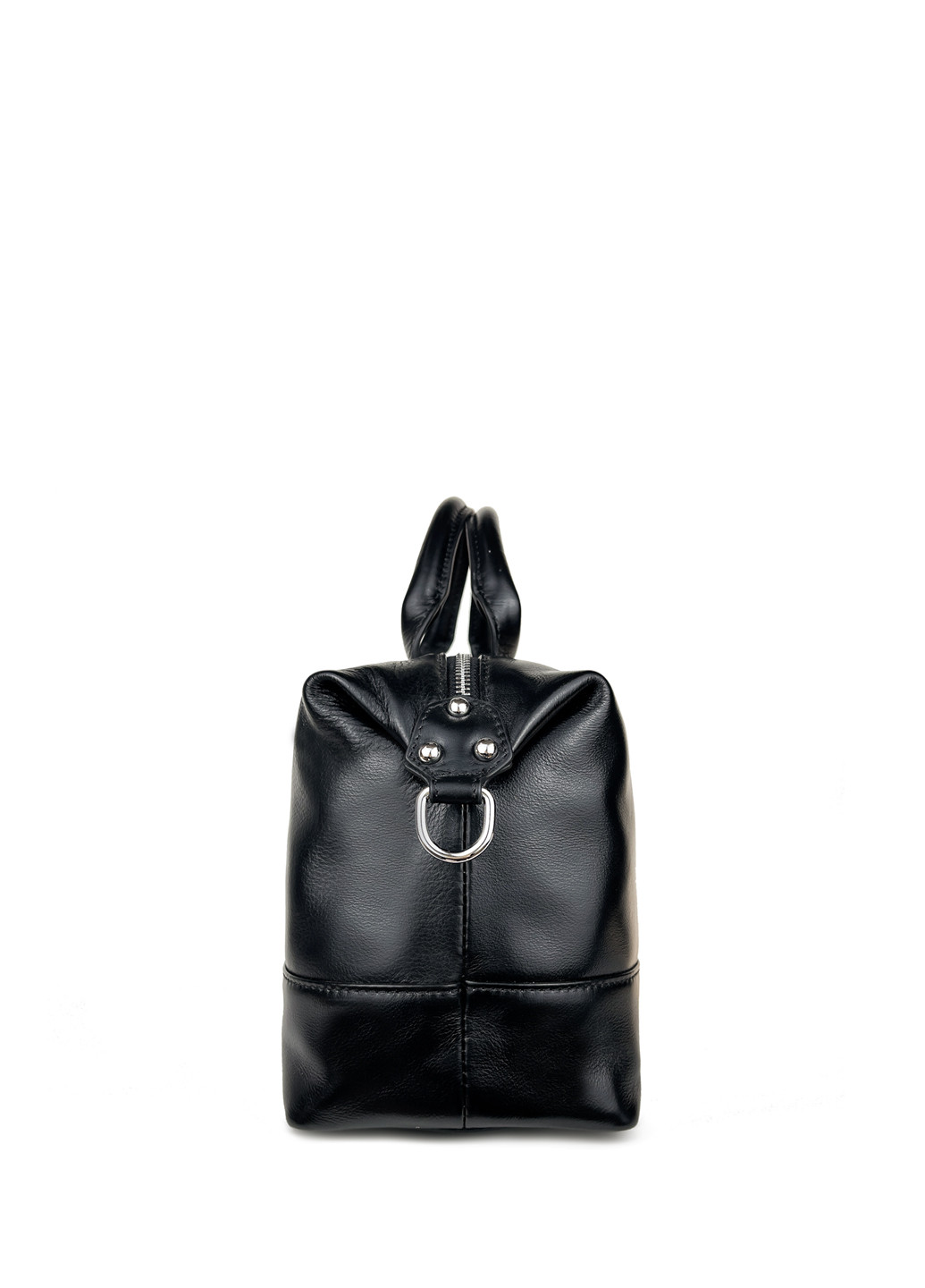 Жіноча чорна сумочка з натуральної шкіри Fashion (251385038)