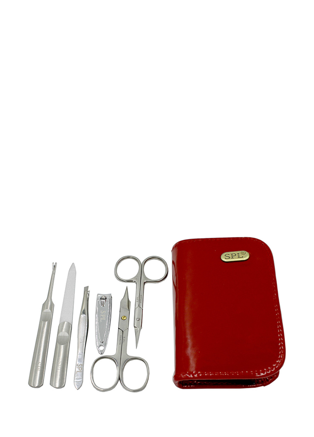 Манікюрний набір світло-червоний, лаковий SPL 77105AD (304651414)