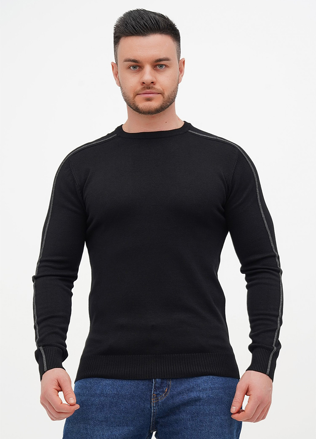 Черный демисезонный джемпер джемпер Trend Collection