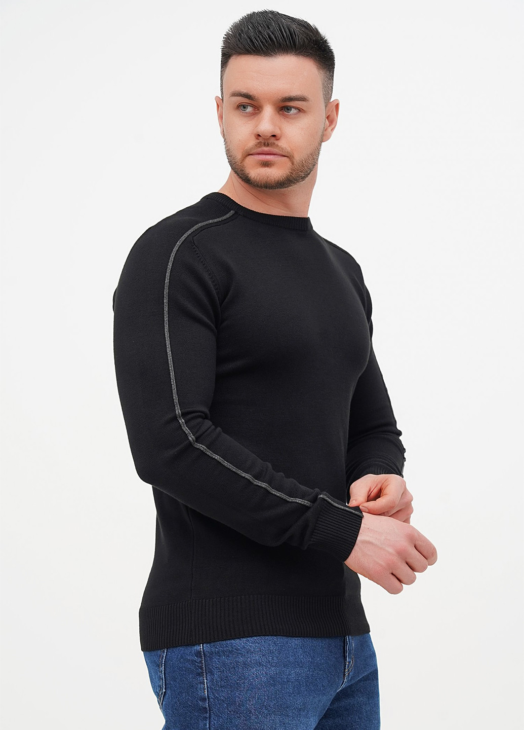 Черный демисезонный джемпер джемпер Trend Collection