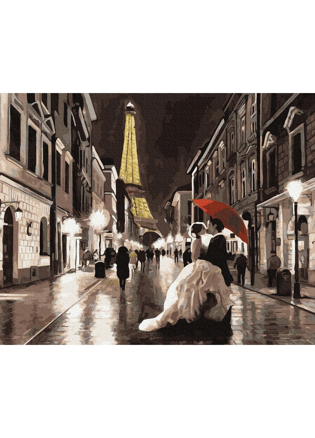 Картина по номерам "Изысканный Париж" GX33254 Brushme (197653740)