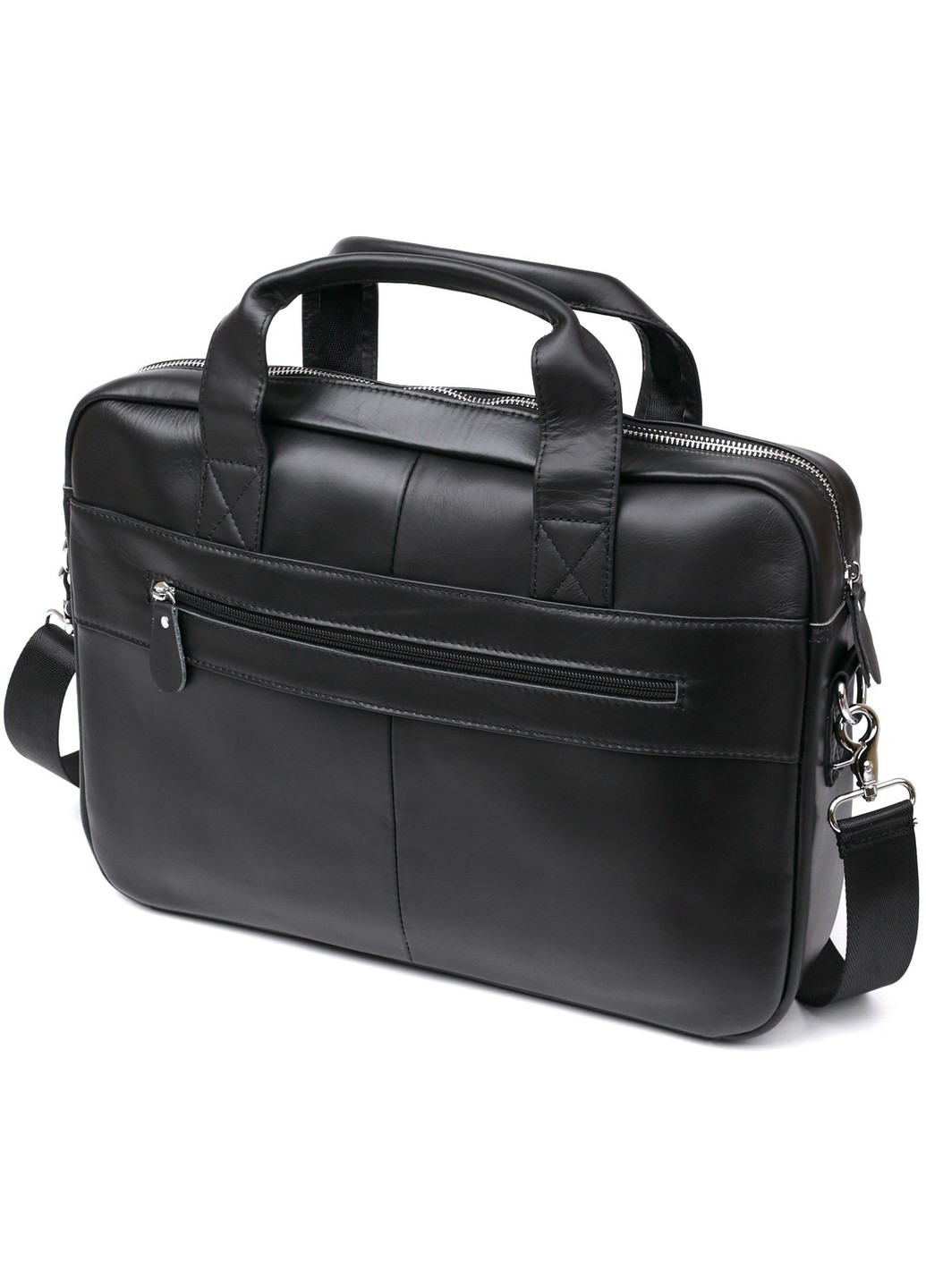 Ділова шкіряна сумка для ноутбука 40х27х7 см Vintage (253660127)