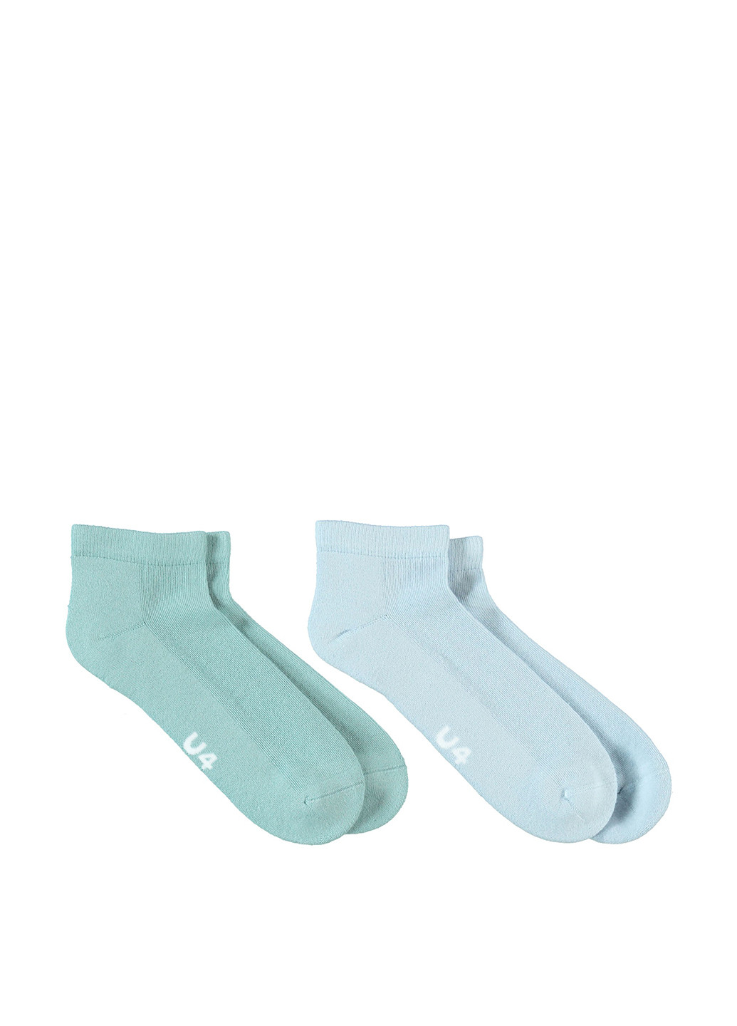 Голубые носки (2 пары) UNITED4 надписи (329059748)