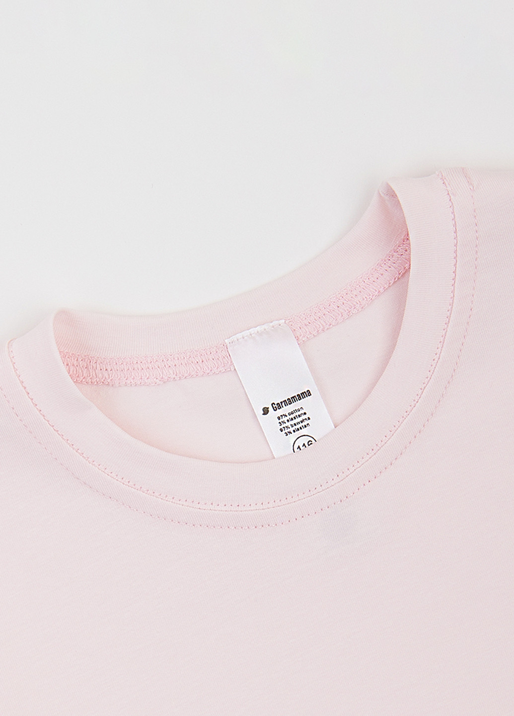 Рожева літня футболка Garnamama