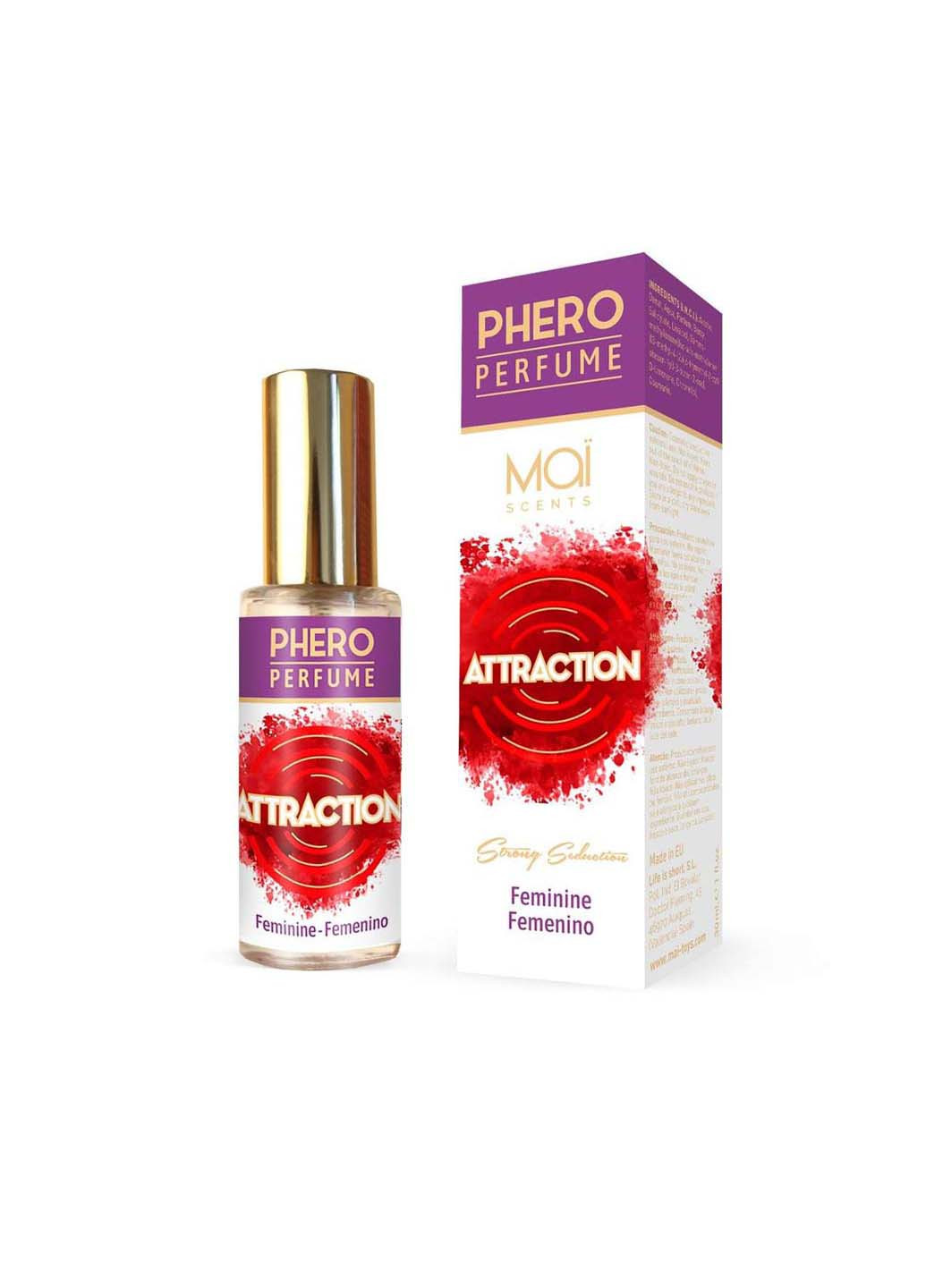Духи с феромонами Phero Perfume Feminino 30 мл MAI (256170686)