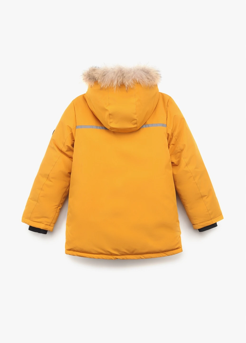 Горчичная зимняя куртка No Brand
