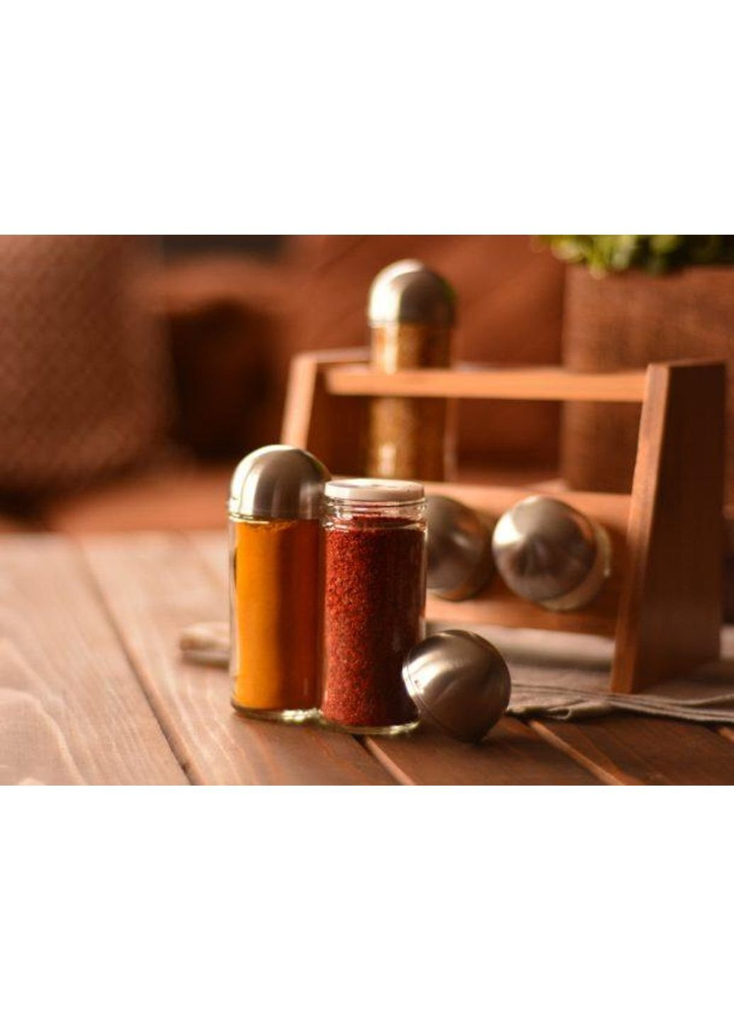 Набор для специй на подставке 9103-Lily 7 предметов OMS (253786451)