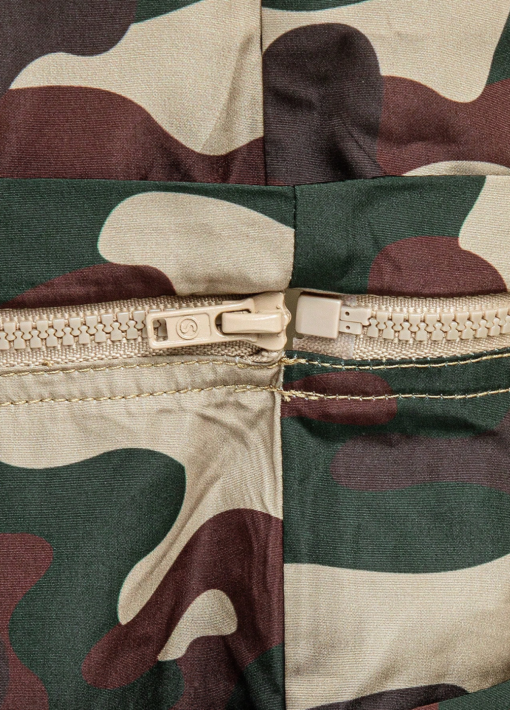 Разноцветная спортивная, кэжуал камуфляжная юбка SHEIN карго