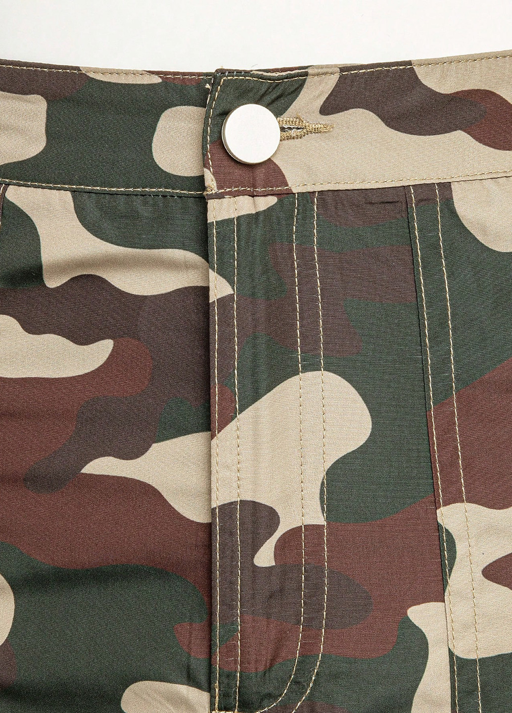 Разноцветная спортивная, кэжуал камуфляжная юбка SHEIN карго