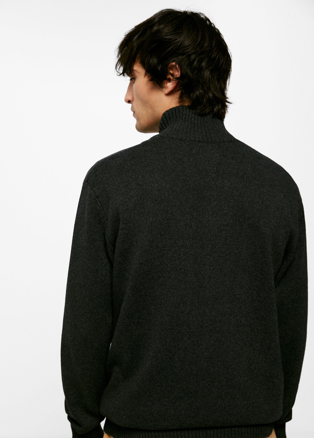 Темно-сірий демісезонний светр Springfield