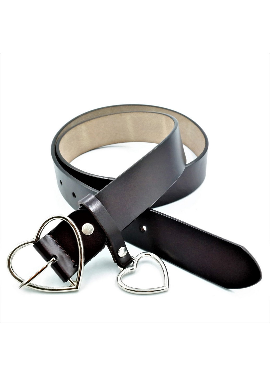 Шкіряний ремінь 110-115 см Le-Mon (253063728)