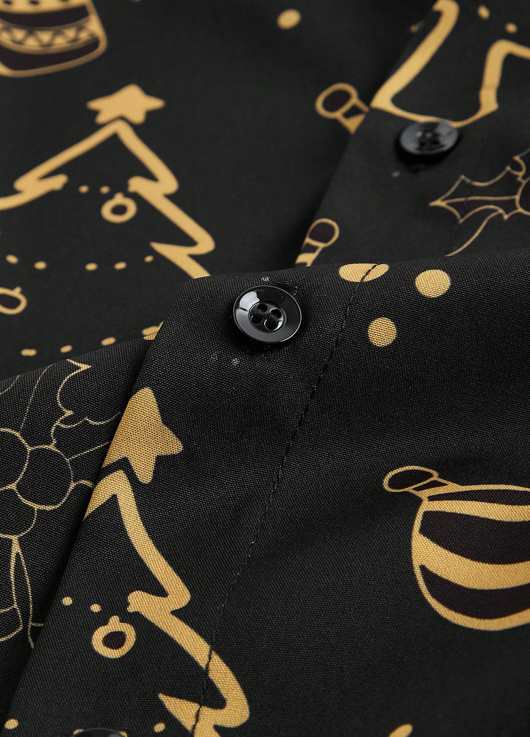 Белая праздничный рубашка новогодний SHEIN