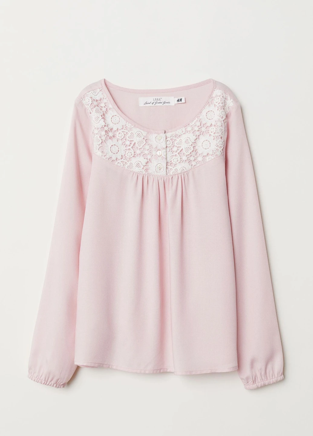 Блуза демісезон,рожевий в візерунки, H&M (254698486)